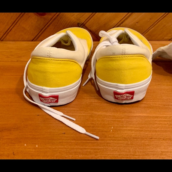 Vans Custom ERA Sneakers Brand New with Tags Unisex Yellow - Picture 6 of 13